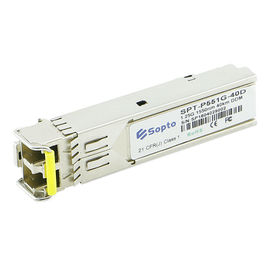155M~1.25G SFP Fiber Optic Transceiver Duplex LC Interface For Gigabit Ethernet