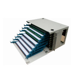 12 - 96 Cores Optical Distribution Frame Standard Size Unit Box With Door