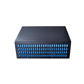 96 Cores Fiber Optic Distribution Panel With FC / SC / S / 2LC Adapters