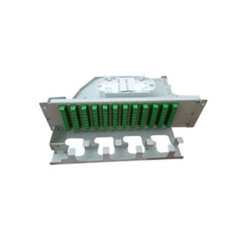 Standard Fiber Optic Termination Box Rack Mount Simplex SC / Duplex LC Adapter