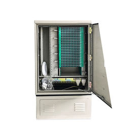 576 Cores Cross Connect Cabinet , Optical Distribution Cabinet Simplex SC / Duplex LC