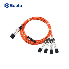 Lighter Weight AOC Active Optical Cables For Data Center And In-Rack Connection