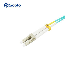 Simplex LC To SC Fiber Optic Patch Cords PVC Cable Jacket CE FCC ROHS Approval