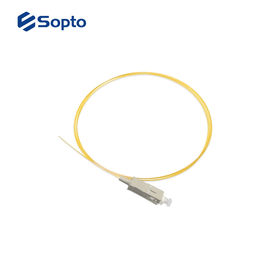 Single Mode 1 Core Fiber Optic Patch Cords PC/UPC/APC End Face SC Connector