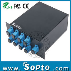 LC/SC/FC Connector Optical Fiber WDM 8ch Passive Compact CWDM Filter