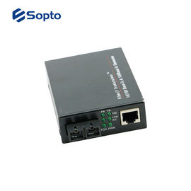 220V AC 10 100 Media Converter 1 UTP Port 1310Tx/1550Rx Wavelength