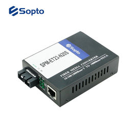 1x 10/100/1000 Base Fibre Optic Media Converter 1GE Ports Stainless Steel Material
