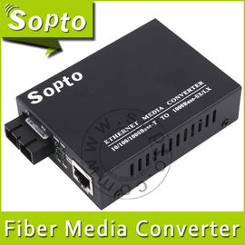 40km 10/100/1000M Fiber Media Converter Multi Mode SC/FC/ST Connectors