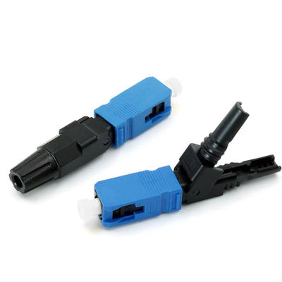 SC UPC Simplex Fast Connector Fiber Optic Cable Ends A Type SM