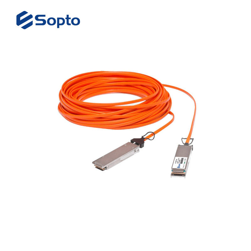 10G SFP+ Active Fiber Optic Cable 1m Length With 1~3 Years Warranty