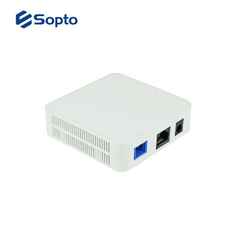 AC220 Power Supply Wifi Epon Onu For Fiber Optic Network Router With GE Port