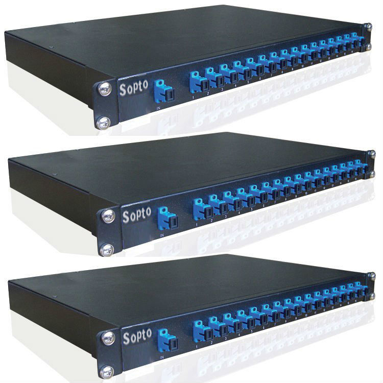 8ch Optical Fiber WDM 1~32 Channels With Low Optical Insertion Loss