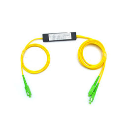 Low Insertion Loss Fiber Optical Splitter Compact Size For FTTH And CATV