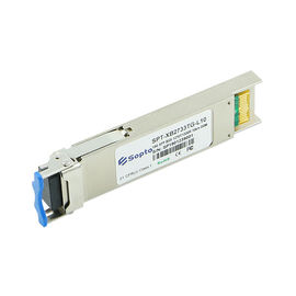 SM 10Gb/S BIDI XFP Fiber Optic Transceiver With Simplex LC Interface