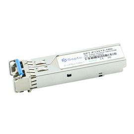 Video 12G Fiber Optic SFP Types Module 1310nm DFB Laser Duplex LC Interface