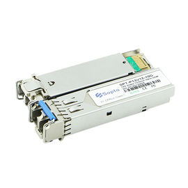 Video 12G Fiber Optic SFP Types Module 1310nm DFB Laser Duplex LC Interface