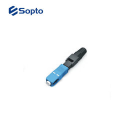 Sc/Apc Fast Connector Fiber Optic High Stability For FTTH Fiber Terminal