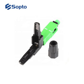 Sc/Apc Fast Connector Fiber Optic High Stability For FTTH Fiber Terminal