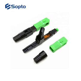 Sc/Apc Fast Connector Fiber Optic High Stability For FTTH Fiber Terminal