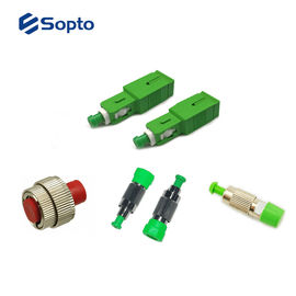 Fixed Value fiber optic attenuator single mode LC/LC Female to Male with Plastic shell