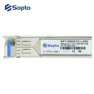 FTTB FTTX SM 20km 1310nm 1550Nm Bidi Sfp Module