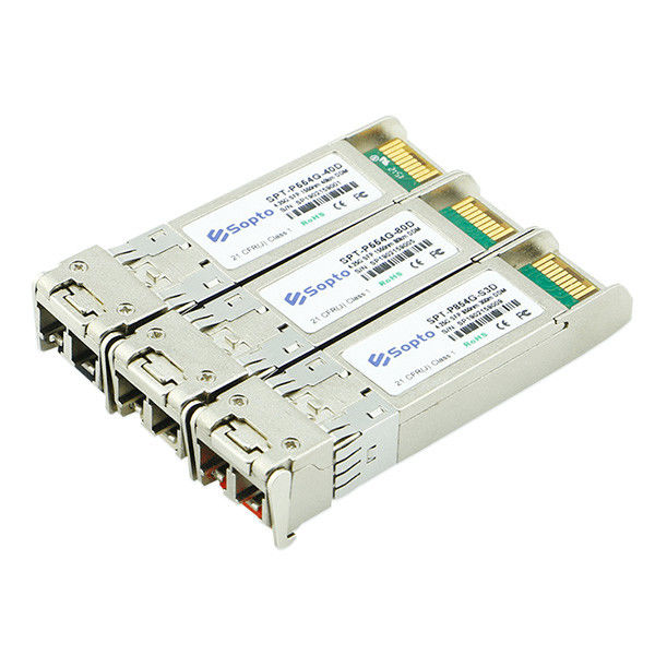 4G SM / MM Fiber Optic Transceiver 850nm / 1310nm / 1550nm Wavelength